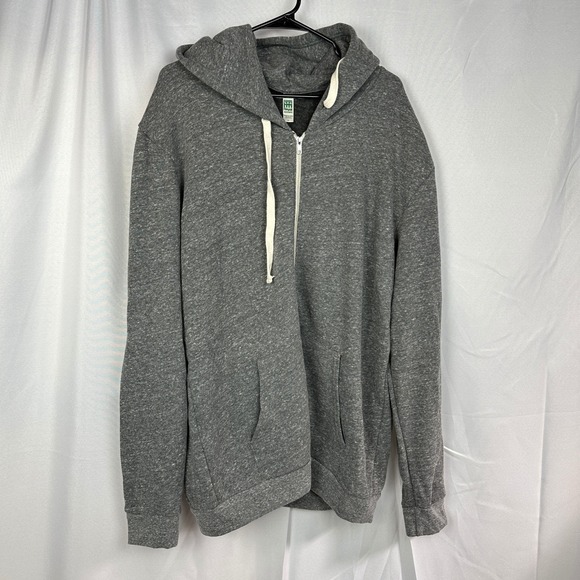 Royal Apparel Other - NWT‎ Royal Apparel Zip Up Hoodie Men's 2XL Gray Eco Tri Blend Sustainable